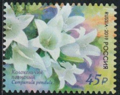 Russie 2019 Yv. N°8050 - Campanule à Fleurs Pendantes - Oblitéré - Oblitérés