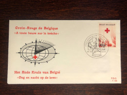 BELGIUM FDC COVER 1971 YEAR RED CROSS HEALTH MEDICINE STAMPS - Lettres & Documents