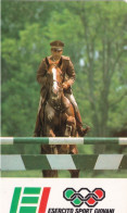 Calendarietto -  Esercito - Sport Giovani - Equitazione - Anno 1991 - Petit Format : 1991-00