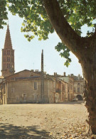 CPM - E - TARN ET GARONNE - NEGREPELISSE - CONTRE JOUR SUR L'EGLISE ET VUE DU CHATEAU - Negrepelisse