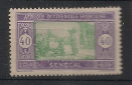 SENEGAL - 1914 - N°YT. 63 - Marché Indigène 40c - Neuf Luxe ** / MNH / Postfrisch - Nuovi