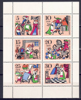 DDR 1967 - Märchen (II), Nr. 1323 - 1328 Im Klb., Postfrisch ** / MNH - 1950-1970