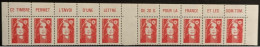 2806 X10 - Avec Les Inscriptions Haut De Feuille - Briat TVP -- Sous Faciale - Unused Stamps