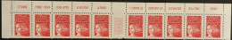 3083 X10 -Avec Les Inscriptions Haut De Feuille - Luquet Sous Faciale - Unused Stamps