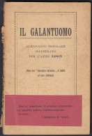 IL GALANTUOMO, Almanacco Popolare Illustrato 1915 - Old Books