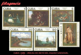 CUBA MINT. 1989-24 OBRAS DE ARTE DEL MUSEO NACIONAL - Ongebruikt