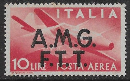 Italia Italy 1947 Trieste A Democratica Aerea L10 Sa N.A4 Nuovo MH * - Luchtpost