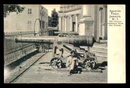 JAMAIQUE - OLD CANNON CAPTURED FROM THE FRENCH - Jamaïque