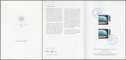 Bund: Minister Card - Ministerkarte Typ VII , Mi-Nr. 3781 ESST: "  Israel - 70 Jahre Yad Vashem - " - Storia Postale