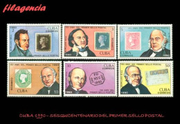 CUBA MINT. 1990-11 SESQUICENTENARIO DEL SELLO POSTAL - Unused Stamps