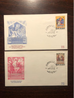 BELGIUM FDC COVER 1988 YEAR MEDICAL SCHOOL AKADEMIE HEALTH MEDICINE STAMPS - Lettres & Documents