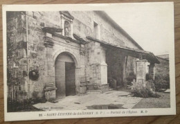 CPA SAINT ETIENNE DE BAIGORRY 64 Portail De L'Eglise - Saint Etienne De Baigorry