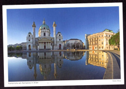 AK 201129 AUSTRIA - Wien - Karlskirche Am Karlsplatz - Kirchen