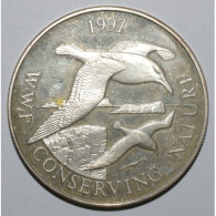 ILES MALOUINES - KM 59a - 50 PENCE 1997 - WWF - ALBATROS - BE - Falkland Islands