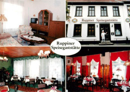 73916973 Neuruppin Neu-Ruppin Ruppiner Speisegaststaette Gastraeume Zimmer - Neuruppin