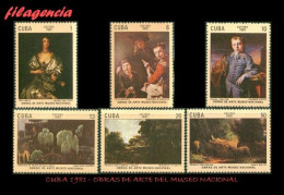 CUBA MINT. 1981-01 OBRAS DE ARTE DEL MUSEO NACIONAL - Ongebruikt