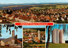 73916893 Sulgen Schramberg Fliegeraufnahme Kirche Hochhaus - Schramberg