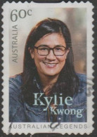 AUSTRALIA - DIE-CUT-USED 2014 60c Legends Of Cooking - Kylie Kwong - Usados