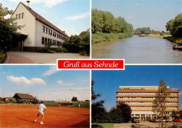 73876619 Sehnde Gebaeude Kanal Tennisplatz Hotel Sehnde - Sehnde