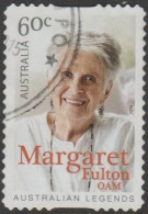 AUSTRALIA - DIE-CUT-USED 2014 60c Legends Of Cooking - Margaret Fulton OAM - Used Stamps