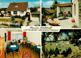 73769532 Arolsen Bad Pension Balduff Terrasse Gaststube Garten Arolsen Bad - Bad Arolsen