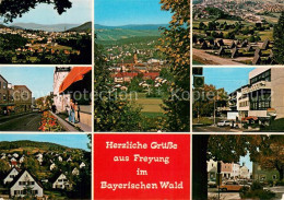 73735877 Freyung Stadtpanorama Ferienhaeuser Motive Innenstadt Neubaugebiet Frey - Freyung