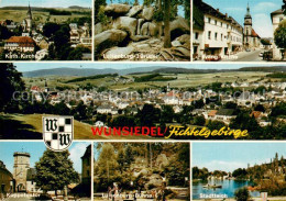 73735855 Wunsiedel Kirche Luisenburg 3 Brueder Stadtpanorama Koppetentor Freilic - Wunsiedel