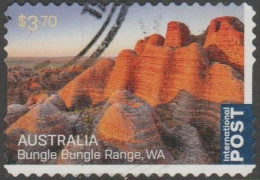 AUSTRALIA - DIE-CUT-USED 2022 $3.70 Aerial Views, International - Bungle Bungle Range, Western Australia - Gebraucht