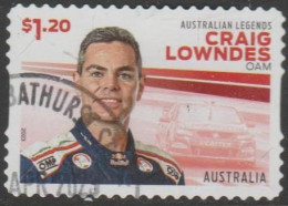 AUSTRALIA - DIE-CUT-USED 2023 $1.20 Legends Of Motor Sport - Craig Lowdens OAM - Oblitérés