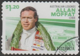 AUSTRALIA - DIE-CUT-USED 2023 $1.20 Legends Of Motor Sport - Allan Moffat OBE - Oblitérés