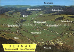 72488896 Bernau Schwarzwald Fliegeraufnahme Kaiserberg Gass Altenrond Bernau - Bernau