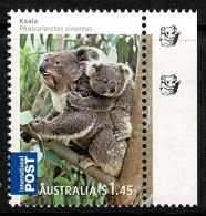 Australia 2009 Bush Babies $1.45 Koala International MNH - 2 Koala Reprint - Nuevos