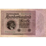 ALLEMAGNE - PICK 83 B - 100 000 MARK - 1.02.1923 - TB - Altri & Non Classificati