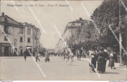 As487 Cartolina Campobasso Citta' Piazza G.pepe Corso V.emanuele 1932 - Campobasso