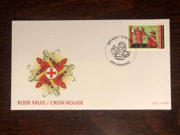BELGIUM FDC COVER 2006 YEAR RED CROSS HEALTH MEDICINE STAMPS - Covers & Documents