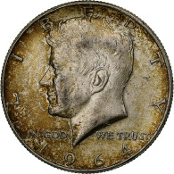 États-Unis, Half Dollar, Kennedy Half Dollar, 1964, Philadelphie, Argent, TTB+ - 1964-…: Kennedy