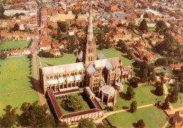 73956576 Salisbury___Wiltshire_UK Cathedrale Fliegeraufnahme - Sonstige & Ohne Zuordnung