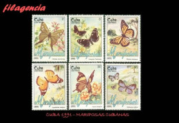 CUBA MINT. 1991-01 MARIPOSAS CUBANAS - Unused Stamps