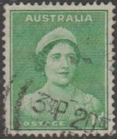 AUSTRALIA - USED - 1938 1d Queen Elizabeth Die 11 - Gebruikt