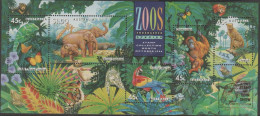 AUSTRALIA - USED - 1994 $2.80 Zoo's Souvenir Sheet Overprinted "Sydney Stamp And Coin Show" - Used Stamps
