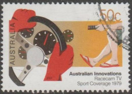 AUSTRALIA - USED - 2004 50c Australian Innovations - Racecam TV - Oblitérés