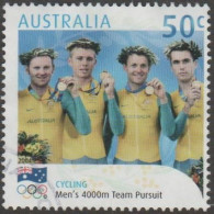 AUSTRALIA - USED - 2004 50c Olympic Games Gold Medal Winners - Cycling - Men's 4000m Team Pursuit - Oblitérés