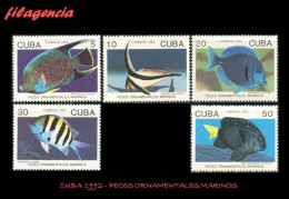 CUBA MINT. 1992-10 FAUNA. PECES ORNAMENTALES MARINOS - Ongebruikt