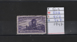 PRIX FIXE Obl  501 YT 559 MIC 950 SCO 947 GIB Mormons Et L'Utach Centenaire 1947  Etats Unis 58A/04 - Used Stamps