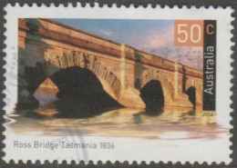 AUSTRALIA - USED - 2004 50c Bridges - Ross Bridge, Ross, Tasmania - Oblitérés