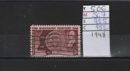 PRIX FIXE Obl 506 YT 567 MIC 955 SCO 957 GIB W. Sargent 1948 Etats Unis 58A/04 - Usados