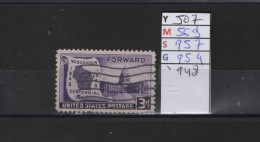 PRIX FIXE Obl 507 YT 569 MIC 957 SCO 954 GIB Capitole De Madisson  " Centenaire De L'état Du Wisconsin Etats Unis 58A/04 - Oblitérés