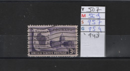 PRIX FIXE Obl 507 YT 569 MIC 957 SCO 954 GIB Capitole De Madisson  " Centenaire De L'état Du Wisconsin Etats Unis 58A/04 - Used Stamps