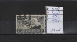 PRIX FIXE Obl 508 YT 568 MIC 956 SCO 953 GIB Immortal Chaplains 1948 Etats Unis 58A/04 - Used Stamps