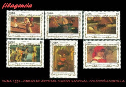 CUBA MINT. 1993-05 OBRAS DE ARTE DEL MUSEO NACIONAL. PINTURAS DE JOAQUÍN SOROLLA - Unused Stamps
